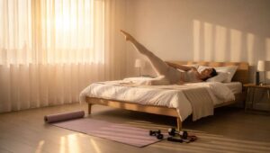 Core-Training im Bett: 4 Übungen, die nach 60 mehr bewirken als klassische Planks