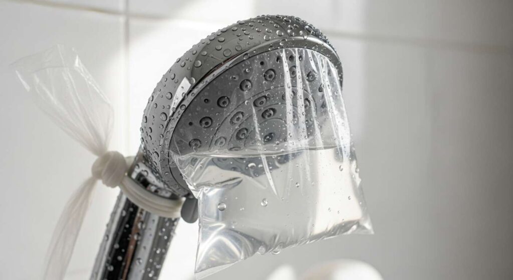 Duschkopf entkalken: Der Gefrierbeutel-Trick, der alles in einer Stunde erledigt